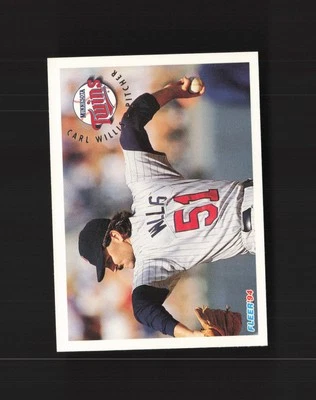 1994 Fleer #222 Carl Willis Minnesota Twins MM - Image 1 of 2