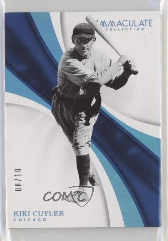 2017 Panini Immaculate Blue /10 Kiki Cuyler #9 HOF - Image 1 of 2