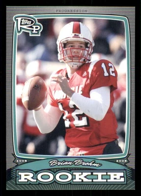 2008 Topps Rookie Progression Rookies #PRBB Brian Brohm - Image 1 of 2