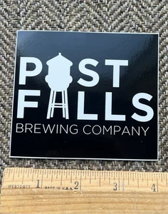 POST FALLS Brauerei Bier Aufkleber Spokane Postfälle Idaho Brew Craft Brewing - Bild 1 von 1
