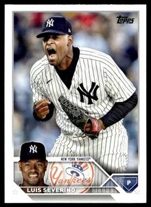 2023 Topps Luis Severino New York Yankees #349 - Picture 1 of 2