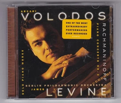 ARCADI VOLODOS RACHMANINOFF PIANO CONCERTO NO. 3 SOLO PIANO WORKS CD MINT/NM !! - Image 1 of 2