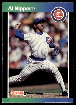 1989 Donruss Al Nipper Chicago Cubs #394 - Image 1 of 2