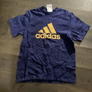 Adidas Blue Kids T Shirt Size M - Picture 1 of 6