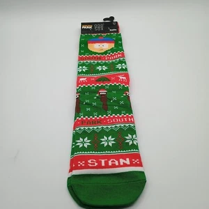 NWT ODD SOX Stan Kyle Mr Hankey Christmas South Park Crew Style Socks Size: 8-12 - Picture 1 of 7