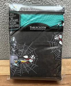Disney The Nightmare Before Christmas Tablecloth 60" x 84" Square Halloween - Picture 1 of 7
