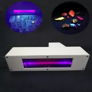 Analizador UV 2X8W 16W 254nm 302nm 310nm 365nm para prueba de minerales fluorescentes de laboratorio - Imagen 1 de 7