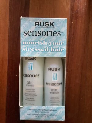 RUSK Sensories Calm Shampoo  And Treatment - Guarana&Ginger (Combo PACK) - Image 1 of 2