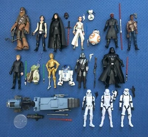 Star Wars Galaxy of Adventures Collection Mandalorian Rise of Skywalker Hasbro - Picture 1 of 10