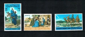 Jordanien 1966 Satz 629/31 Weihnachten/Maultiere/Drei Weisen postfrisch - Picture 1 of 1