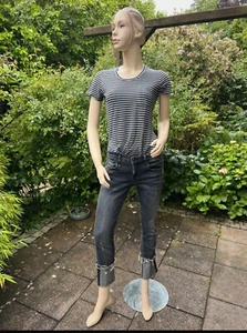 R13 Jeans, W27 schwarz, top Model Kate Skinny - Bild 1 von 14
