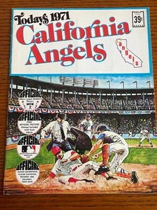 1971 TODAY'S DELL STAMPS  CALIFORNIA ANGELS COMPLETE ALBUM - Picture 1 of 4