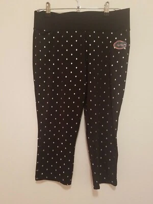 Champion FL Gators Capris Leggings Sz Juniors Large 11/13 Black Stretch Football - Image 1 of 4
