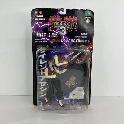 Boneco de ação 1998 Epoch Tekken 3 Nina Williams novo na embalagem - Imagem 1 de 4