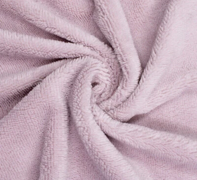 Super Soft Touch Bamboo Terry Towelling Fabric - Dusky Pink - Towelling Fabric - Image 1 of 4