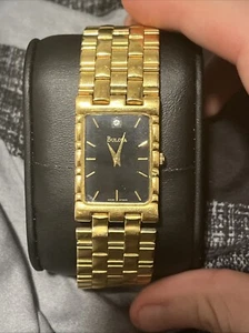 Vintage Bulova Mens Diamond Quartz T7 Dress Watch Working New Battery - Picture 1 of 9