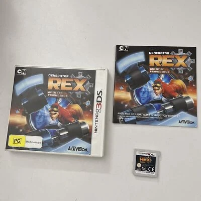 Generator REX Agent of Providence Nintendo 3DS 2DS Game *Complete With Manual* - Image 1 of 4