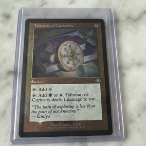 Talisman of Curiosity (Retro Frame ETCHED) FOIL Modern Horizons NM CARD ABUGames