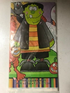 Little Monsters Tablecover Party Fun Plastic Decoration Halloween Kids Tableware - Picture 1 of 4
