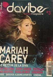 MARIAH CAREY Davibe FRENCH Magazine 5/2008 RARE FREE WALKER’S CRISPS BAGS - Picture 1 of 2