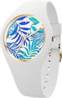 Ice Watch Ice Flower - Turquoise Leaves White Womens Watch 020517 - M