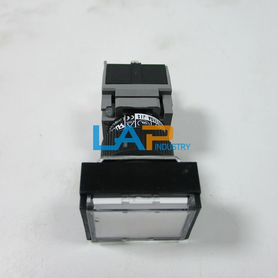 1Pcs For Fuji Square Push Button Switch AH165-TGLW11E3 #QW