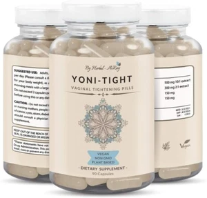 Yoni Tight – Natural Vaginal Tightening Pills – 90 Capsules – Vagy Rejuvenation - Picture 1 of 7