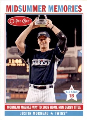 2009 O-Pee-Chee Midsummer Memories #MM9 Justin Morneau - Image 1 of 2