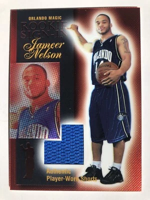 2004-05 Topps Prístino Novato Iniciar sesión Jameer Nelson #RSI-JN. Casi nuevo Foto 1 de 4