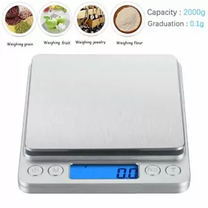 Jewelry scale 0.1g small weight electronic gram scale portable gold weighing US - Picture 1 of 7