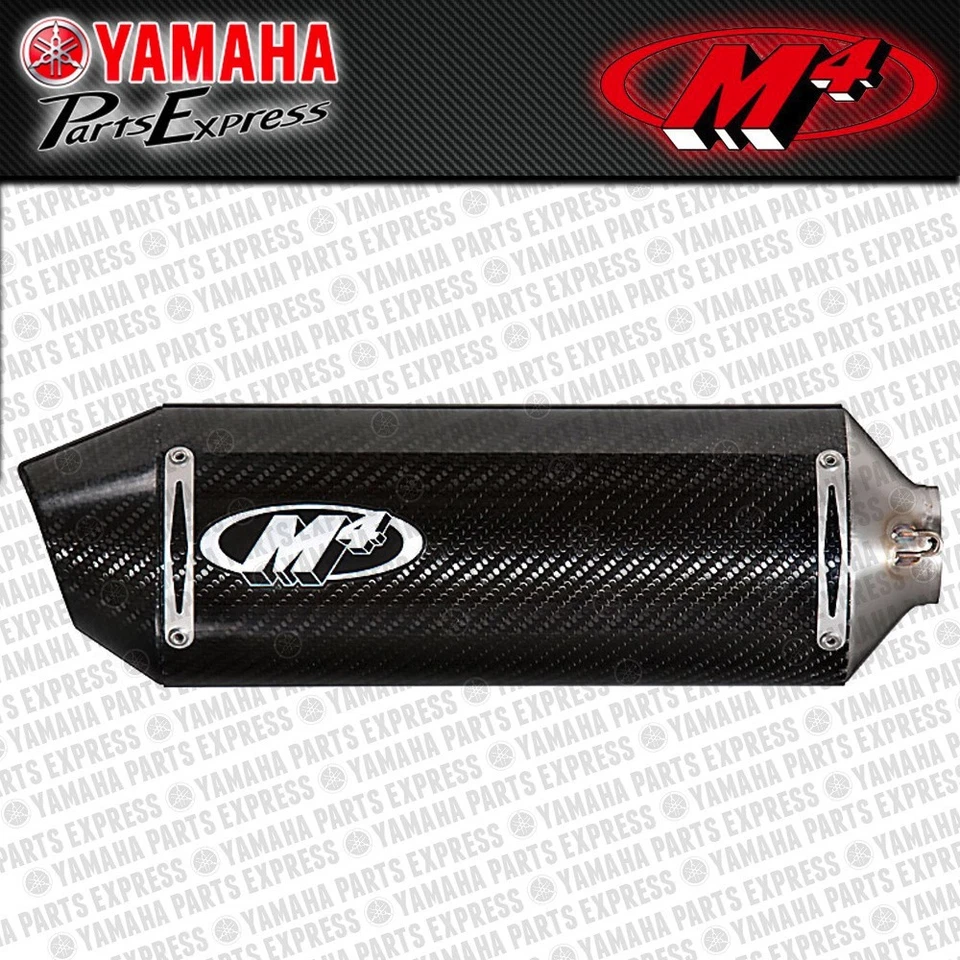 2006 - 2010 YAMAHA YZF-R6S YZF R6S M4 STANDARD CARBON CF SLIP ON EXHAUST MUFFLER - Изображение 1 из 1