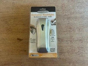 Power Outage Emergency Flashlight Wind Up 20 Min Power No Batteries Handy Trends - Picture 1 of 21