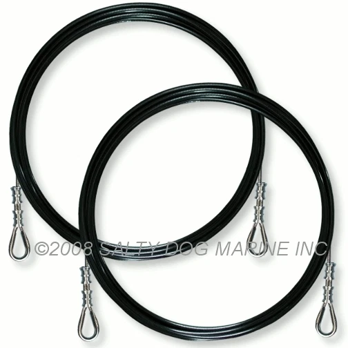 HOBIE CAT 17 CABLES CUBIERTA NEGRO (2) - NUEVO (#2-259472) Foto 1 de 1