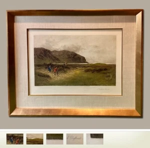 Adams, Douglas - Difficult Bunker - Framed Golf Art - A228 - Picture 1 of 5