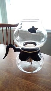 Vintage Silex USA Vakuum Glas Kaffeemaschine Topf Doppelblase - Bild 1 von 4