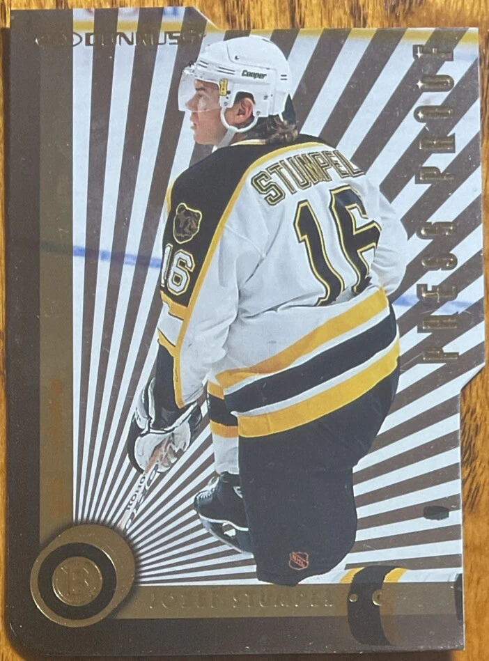 1997-98 Donruss Press Proofs Gold Jozef Stumpel #134 Boston Bruins #’d /500 - Image 1 of 2