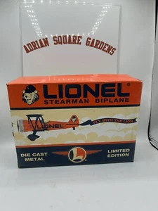 Eastwood 291000 Lionel Stearman Die-Cast Biplane~Bank~NIB - Picture 1 of 3