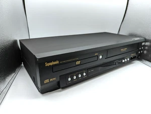 SYMPHONIC WF803 DVD/VCR rec VHS Combo Player / Recorder, No Remote,Tested Works - Picture 1 of 7