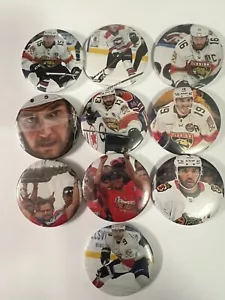 Florida Panthers 10 Buttons Barkov Tkachuk Bennett Jones Swaggy Reinhart Lundell - Picture 1 of 7