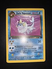 Carta Pokémon Dark Vaporeon Team Rocket Ita Italiano 45/82 Prima Edizione