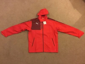 Chaqueta de lluvia Puma Mestre con capucha roja para hombre talla XL TOTALMENTE NUEVA - Imagen 1 de 7