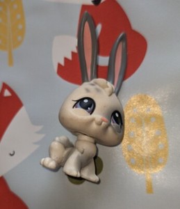 Figurine Littlest Pet Shop LPS 1107 – Lapin – Rare