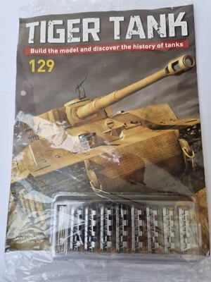 1/16 HACHETTE Costruire il Proprio Tiger Modello Serbatoio Numero 129 Inc Parte - Immagine 1 di 2