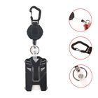 Keychain Id Badge Holder With Retractable Reel Lanyard Durable Anti-lost Card
