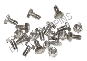 20-SS 1/4"-20 x 1/2" HH BULLONI TESTA ESAGONALE ACCIAIO INOX 18-8 MACCHINE VITI RICAMBI - Foto 1 di 1