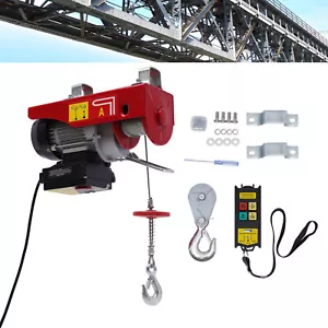 440LBS Seilwinde Elektrisch 230v mit funkfernbedienung mit Fernbedienung NEU - Bild 1 von 9
