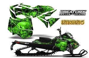 SKI-DOO REV XM SUMMIT SNOWMOBILE SLED GRAPHICS KIT WRAP CREATORX INFERNO G - Picture 1 of 1