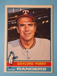 1976 O-PEE-CHEE Gaylord Perry Texas Rangers #55 EX ⚾ - Picture 1 of 14