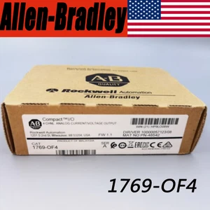 Brand New AB1769-OF4 CompactLogix Analog Output Module 1769-OF4 PLC - Picture 1 of 6