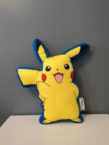Pokemon 15” PIKACHU Plush Soft Pillow Thumbs Up Northwest Yellow Blue - Picture 1 of 4
